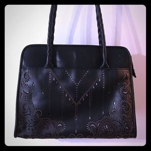 Gorgeous Patricia Nash Black Handbag!! Brand New!